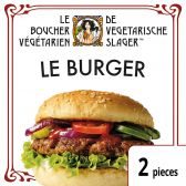 De Vegetarische Slager Vegetarische burger (voor uw eigen risico, geen restitutie mogelijk)