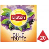 Lipton Blue fruit black tea pyramides