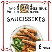 De Vegetarische Slager Vegetarische worsten (voor uw eigen risico, geen restitutie mogelijk)