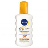 Nivea Pure en gevoelige zonne spray voor kinderen SPF 50+