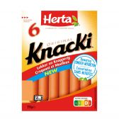 Herta Knacki Strasbourg sausage without nitrite (only available within Europe)