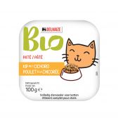 Delhaize Organic chicken pate cat food