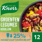 Knorr Groenten bouillon laag zoutgehalte