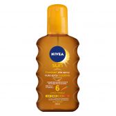 Nivea Intens oil sun spray F 6