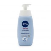 Nivea Baby cleansing milk pump