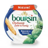 Boursin Zacht en romig basilicum en bieslook