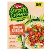 Iglo Linguini bolo vegetarian meat (only available within Europe)