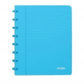Atoma Ring notebook A5 chequered