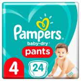 Pampers Baby dry maat 4 luiers