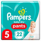 Pampers Baby dry pants maat 5 luierbroekjes mid pack