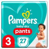 Pampers Baby dry maat 3 midi luierbroekjes (vanaf 6 kg tot 11 kg)