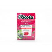 Ricola Suikervrije zwarte bes kruidenpastilles