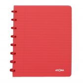 Atoma Ring notebook A4 chequered