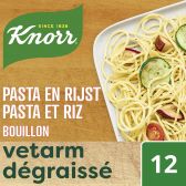 Knorr Finesse bouillon with pasta and rice