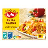 Iglo Paella with chicken filets and prawns (only available within Europe)