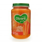 Olvarit Carrot, chicken and rice 2-pack (from 6 months)