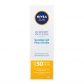 Nivea Sensitive sun face cream F 50