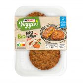 Delhaize Organic nasi burger (at your own risk, no refunds applicable)