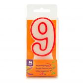 Delhaize Birthday candle number 9