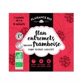 Plaisance Organic flan raspberry mix fair trade