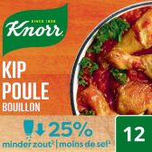 Knorr Kippen bouillon laag zoutgehalte