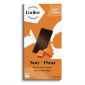 Galler Pure chocolade karamel reep