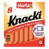 Herta Original knacki Strasbourg sausages (only available within Europe)