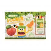 Materne Apple sauce with oranges fruit pocket