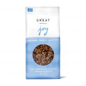 GR'EAT Organic granola with dark chocolate, hazelnuts and seasalt