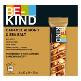 Be-Kind Caramel, almond and seasalt bars