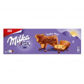 Milka Light cake with vanilla and chocolate