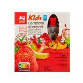 Delhaize Apple and strawberry compote for children