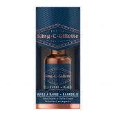 King C Gillette Beard oil