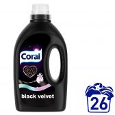 Coral Vloeibare wasmiddel voor zwarte was black velvet