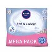 Nivea Humid soft and cream baby wipes
