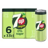7Up Free mojito lemonade 6-pack