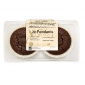 Delhaize Chocolate fondant (at your own risk, no refunds applicable)