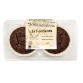 Delhaize Chocolade fondant (voor uw eigen risico, geen restitutie mogelijk)