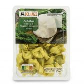 Delhaize Tortelloni ricotta met spinazie (voor uw eigen risico, geen restitutie mogelijk)