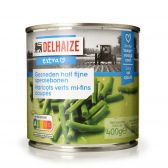 Delhaize Middle fine chopped snap beans without salt