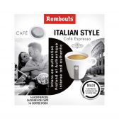 Rombouts Italiaanse stijl coffee pods