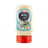 Delhaize Pita sauce topdown