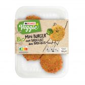 Delhaize Organic mini broccoli burger (at your own risk, no refunds applicable)