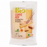 Delhaize Organic comte cheese AOP piece