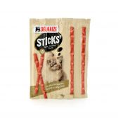 Delhaize Zalm en forel sticks kattenvoeding