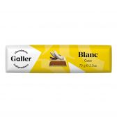 Galler Witte chocolade kokosnoot reep