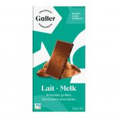 Galler Milk chocolate with roasted almonds tablet