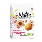 Naten Biologische frambozen mini muffins