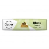 Galler Witte chocolade pistache reep