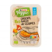 Delhaize Organic vegetarian vegetable burger (at your own risk, no refunds applicable)